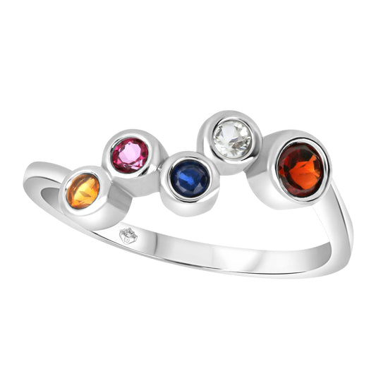 FamGlam Bubble Birthstone Ring