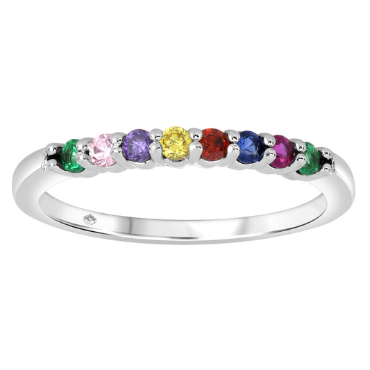 FamGlam Simple Birthstone Ring
