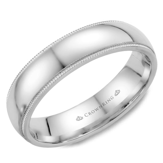 CrownRing Men's Wedding Band