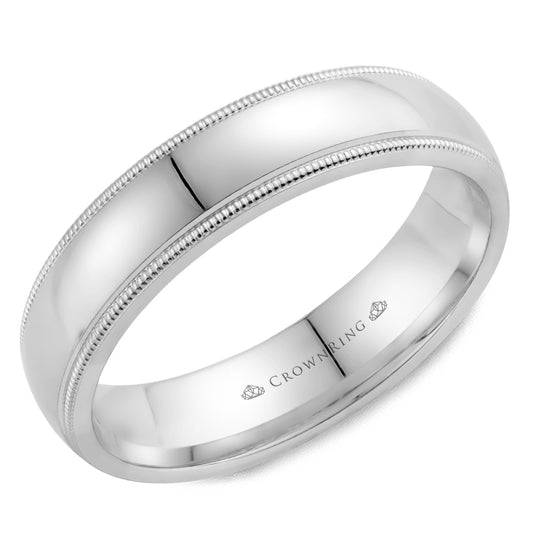 CrownRing Men's Wedding Band