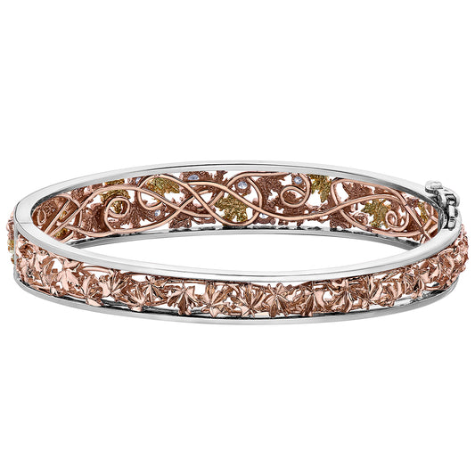 ENCHANTED GARDEN CANADIAN DIAMOND BANGLE