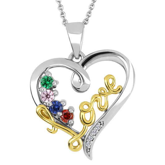 FamGlam Love Heart Pendant