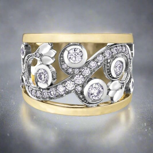 Enchanted Garden Canadian Diamond Ring