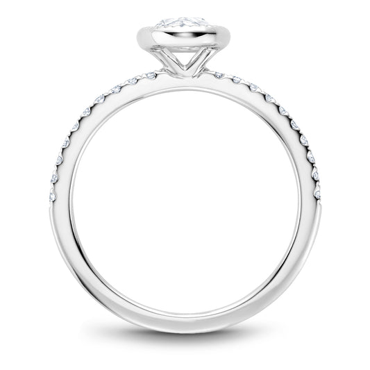 Noam Carver Studio Rose Cut Diamond Engagement Ring