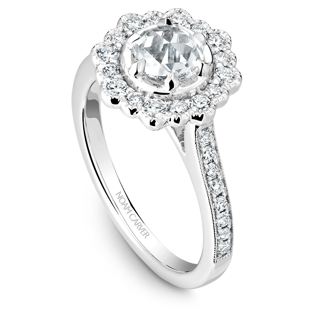 Noam Carver Studio Rose Cut Diamond Engagement Ring – Lanka Jewels