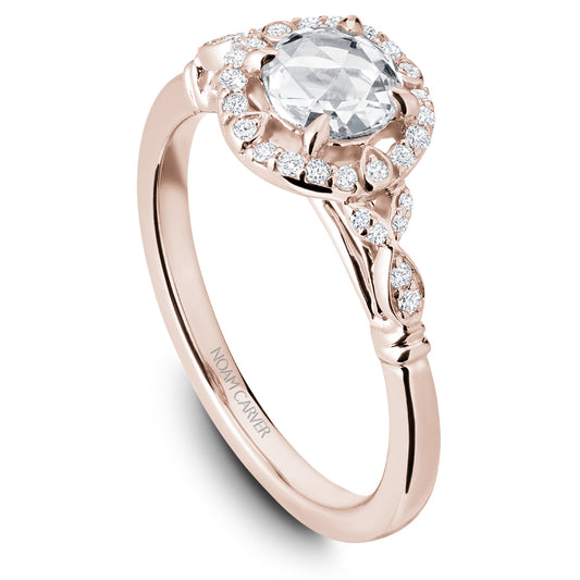 Noam Carver Studio Rose Cut Diamond Engagement Ring