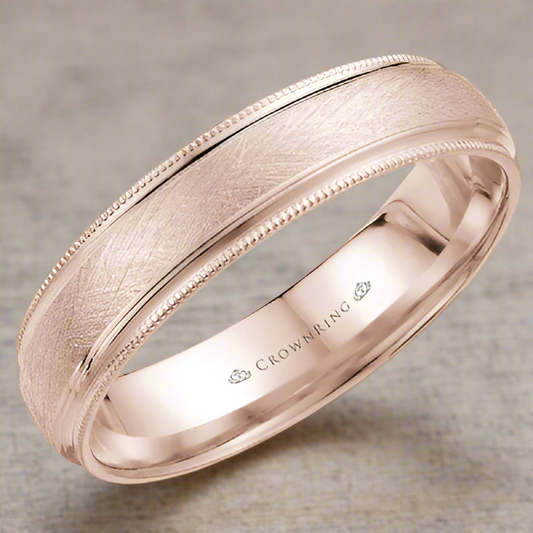 CrownRing Men's Wedding Band