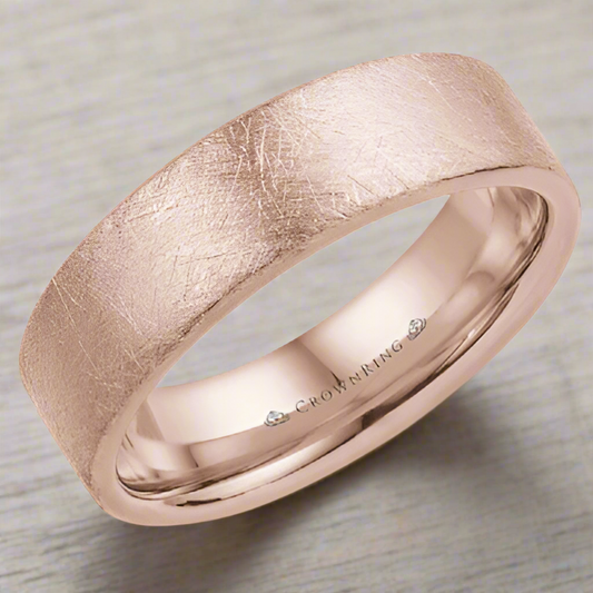 CrownRing Men's Wedding Band