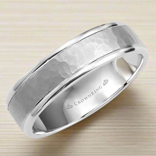 CrownRing Men's Wedding Band