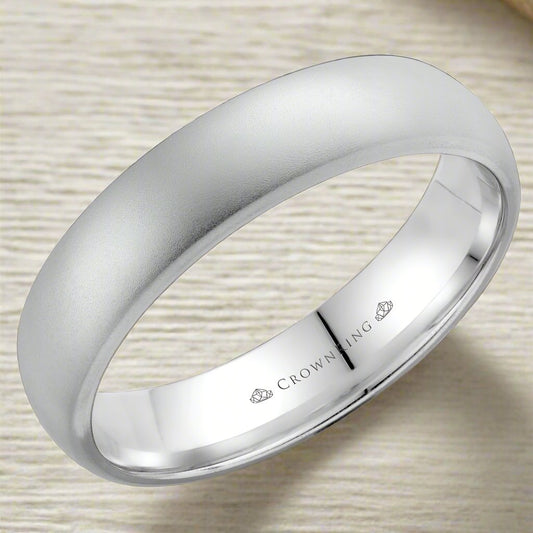 CrownRing Men's Wedding Band