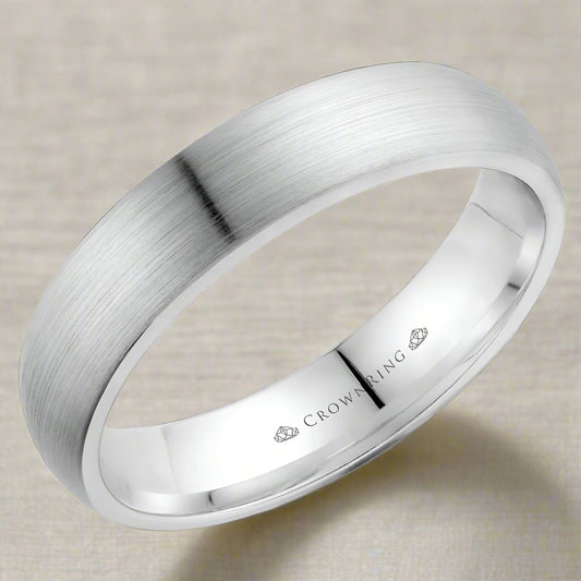 CrownRing Men's Wedding Band