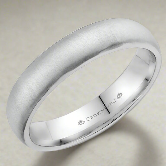 CrownRing Men's Wedding Band