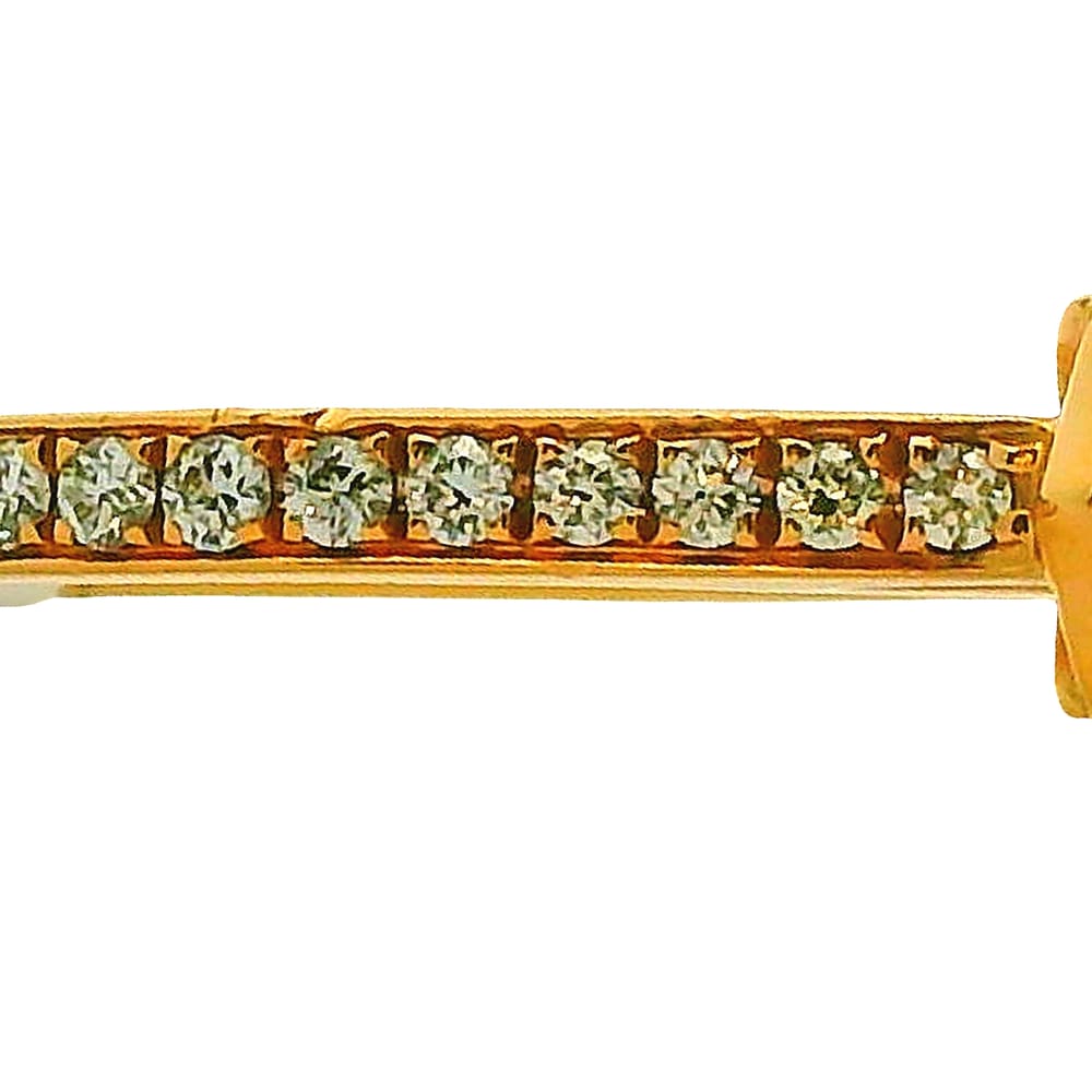 14K RG .50CT SI GH OVAL DIA WITH .27TW SI GH DIAMOND RING BY NOAM CARVER WARRANTY #308135