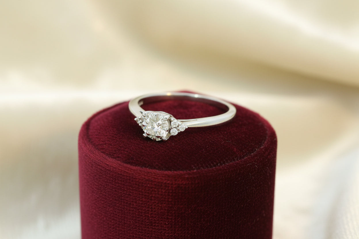 Diamond Engagement Ring with Canadian Diamonds