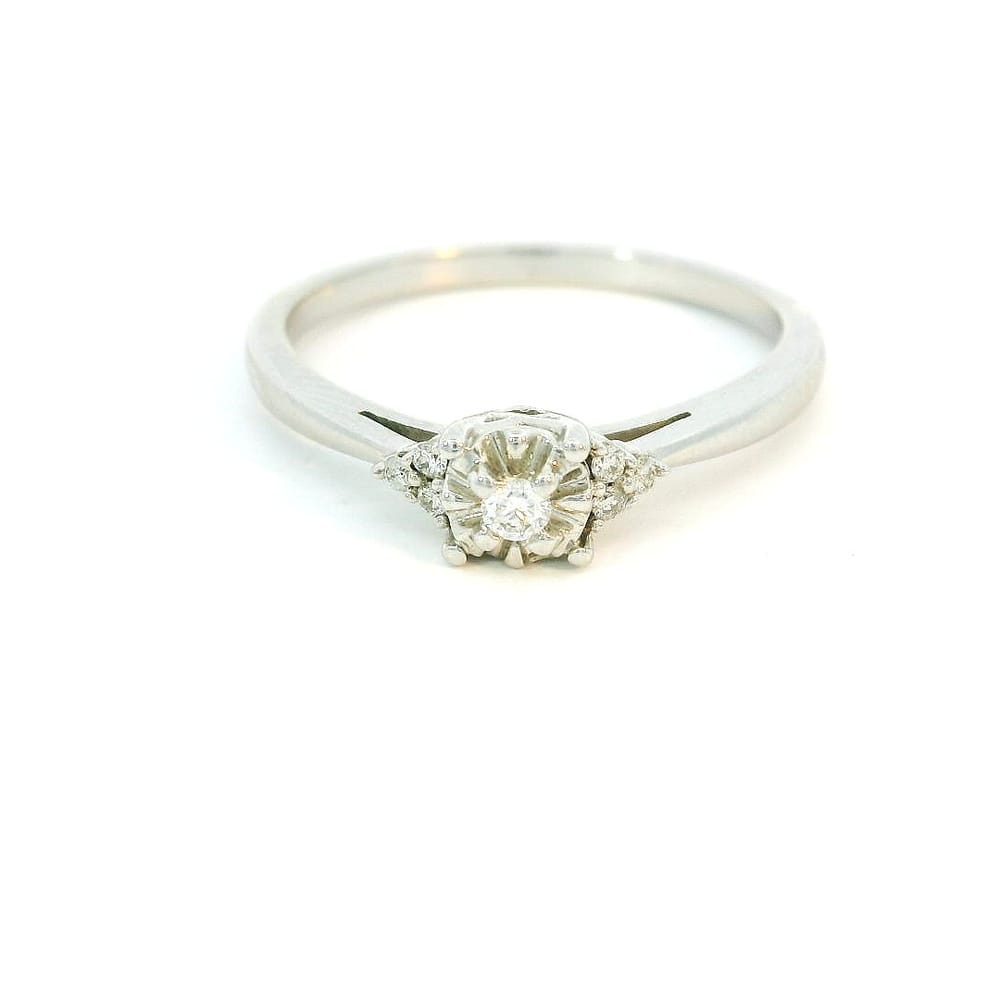 Diamond Engagement Ring with Canadian Diamonds