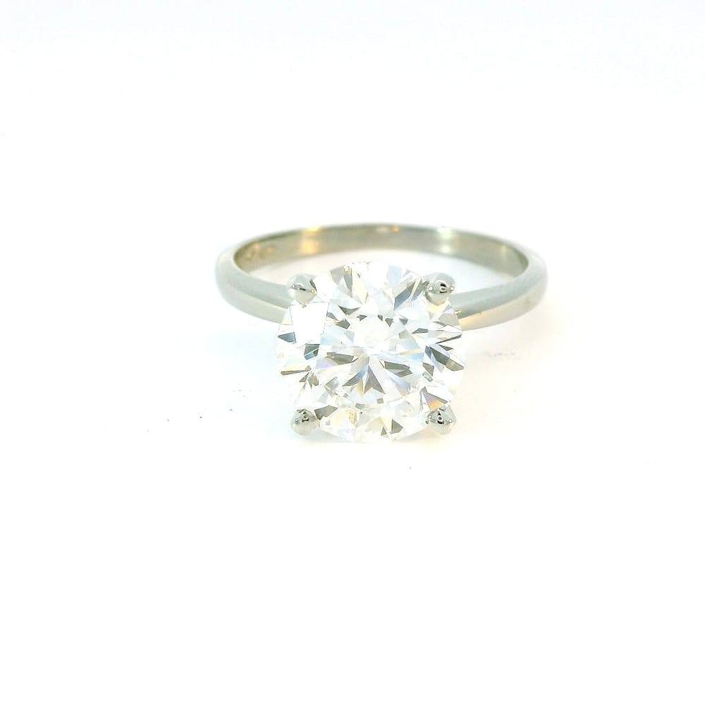 Lab-Grown Diamond Solitaire Engagement Ring