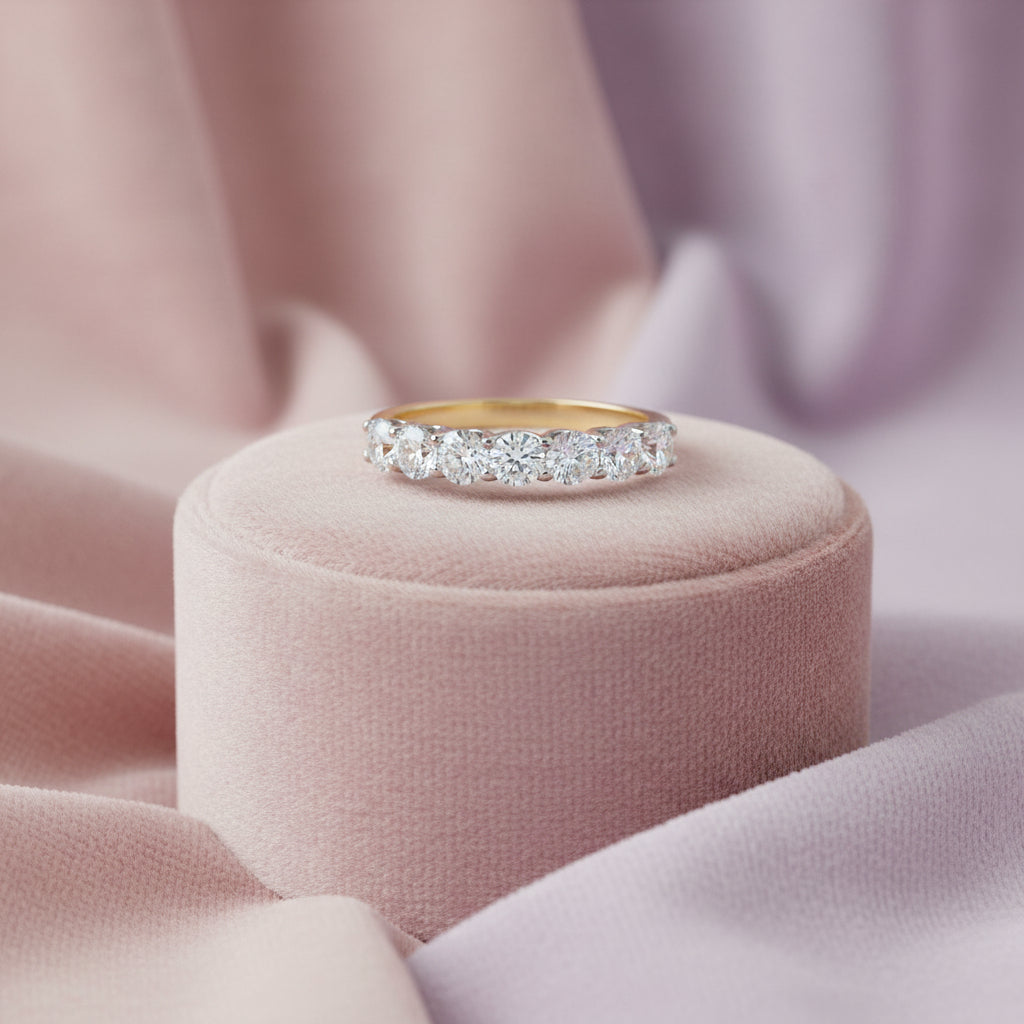 14K YG 0.25ctw Diamond Band