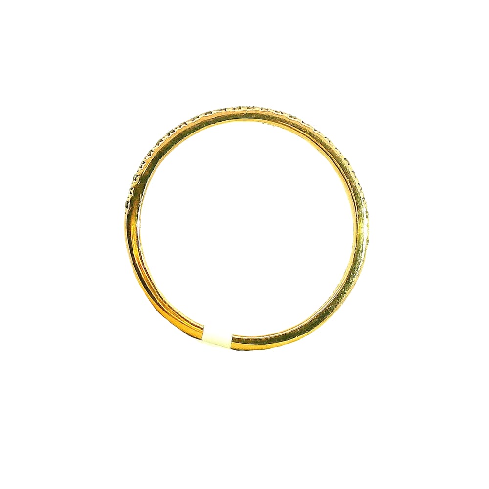 10K RG .10TW NAT BROWN DIAMOND BAND