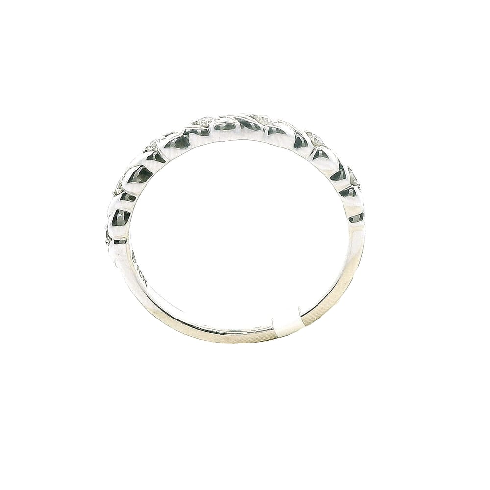 10K WG .07TW DIAMOND BAND