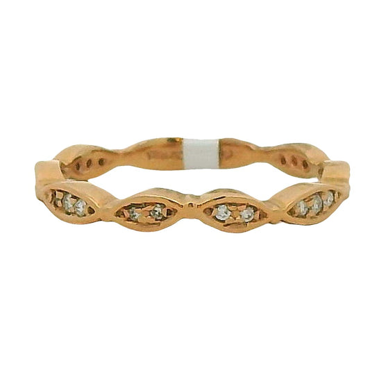 10K RG .14TW DIAMOND MATCHING BAND FOR BHJ1058