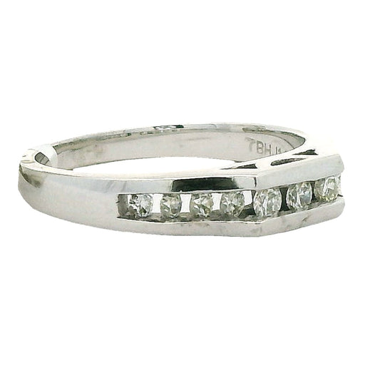 14K WHITE GOLD .32TW DIAMOND (WEDDING BAND FOR BHJ1363)