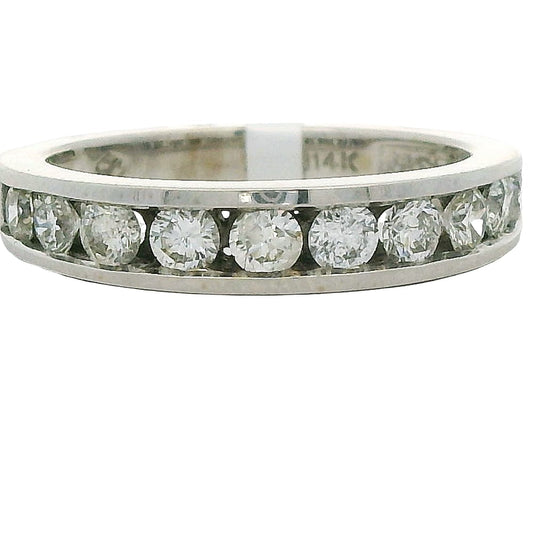 14K WG .75TW DIAMOND BAND