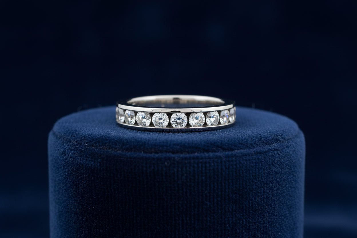 14K WG .75TW DIAMOND BAND