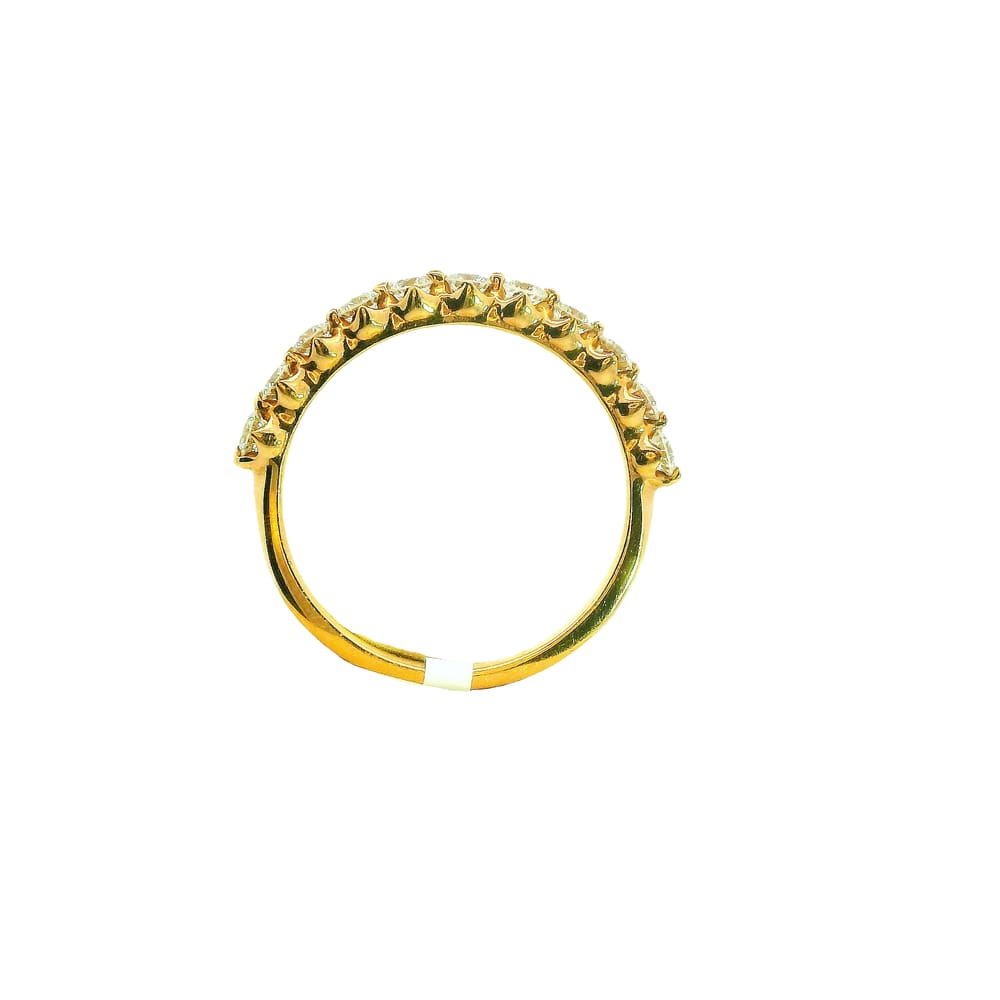 14K RG .66CTW DIAMOND MATCHING BAND
