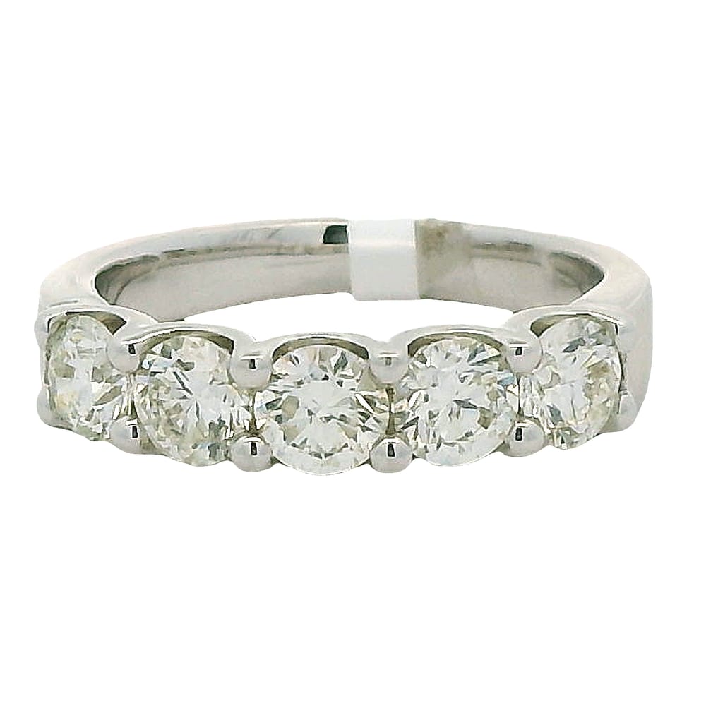 14K WG 1.50CTW DIA BAND