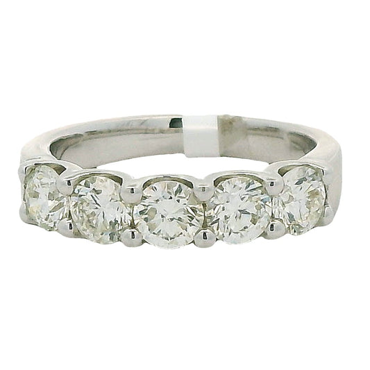 14K WG 1.50CTW DIA BAND