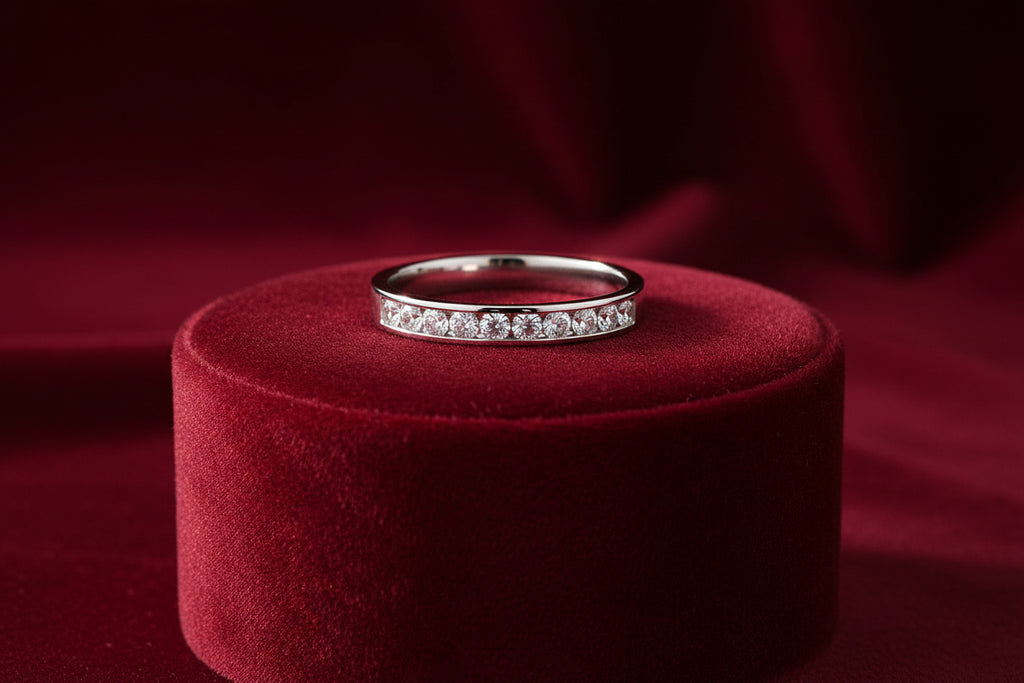 14K WG 0.50ctw Diamond Channel Set Band Sz 6.5 (copy)