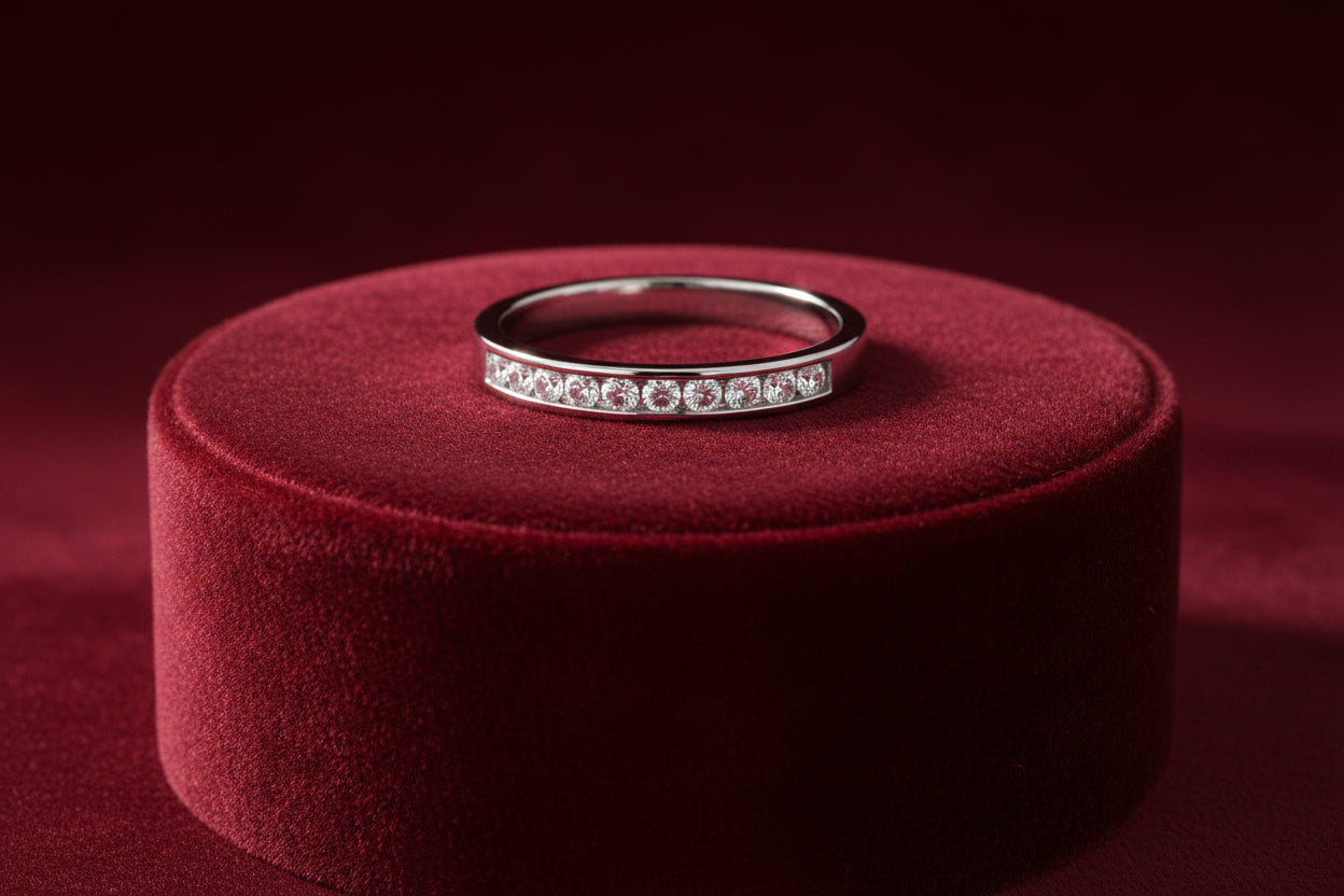 14K WG 0.33ctw Diamond Channel Set Band Sz 6.5 (copy)