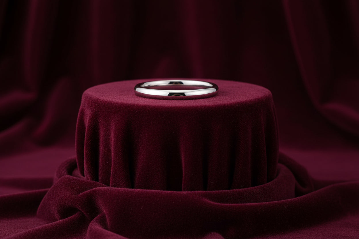 PALLADIUM 2MM PLAIN BAND