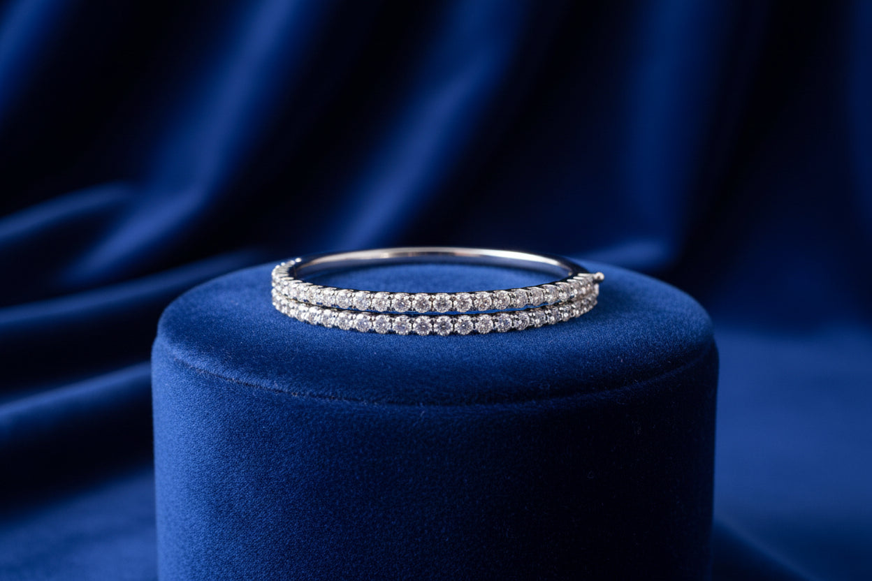 10K WG .10CTW DIAMOND RING