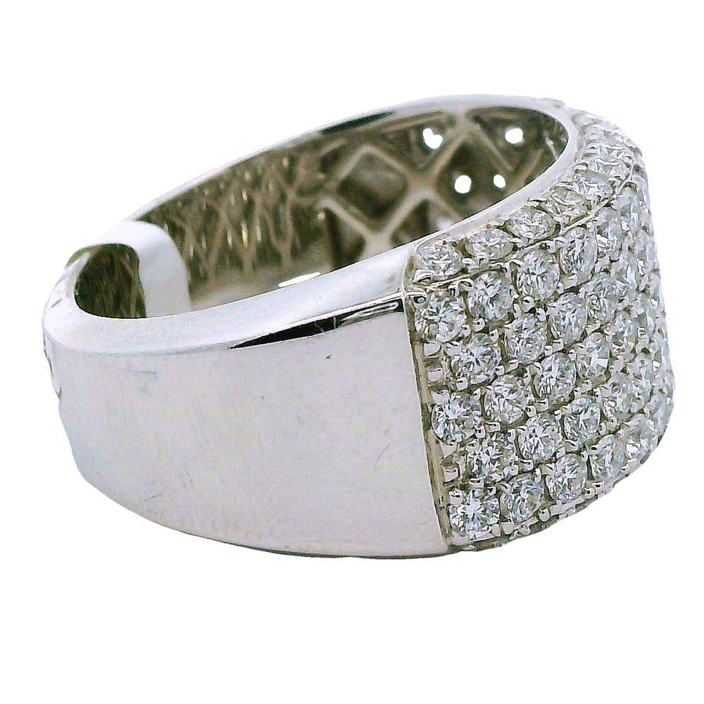 14K WG 1.96CTW DIAMOND RING