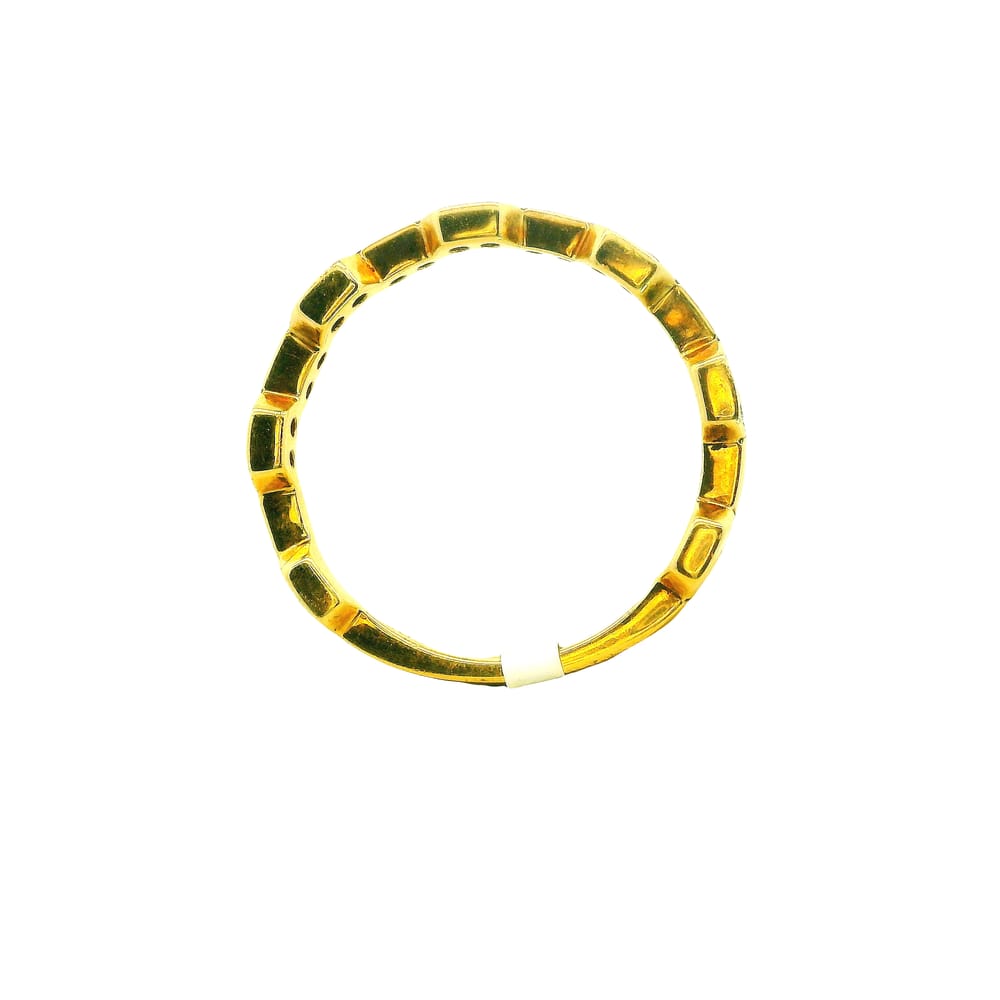 14K YG .21TW SI G DIAMOND FASHION RING