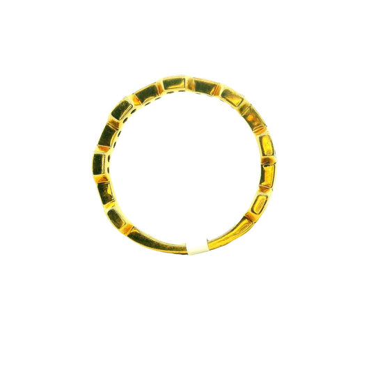 14K YG .21TW SI G DIAMOND FASHION RING