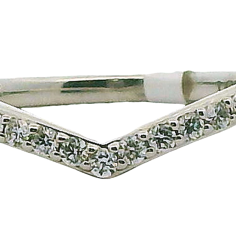 14K WG 0.375ctw VVS-VS, D-F Lab Grown Diamond Ring