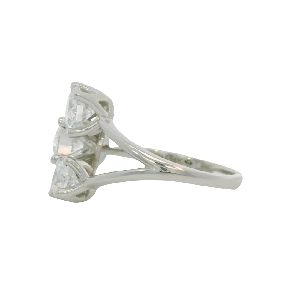 14K WG 2.25ctw VS2,F Lab Grown Diamond Ring "Love Grown"