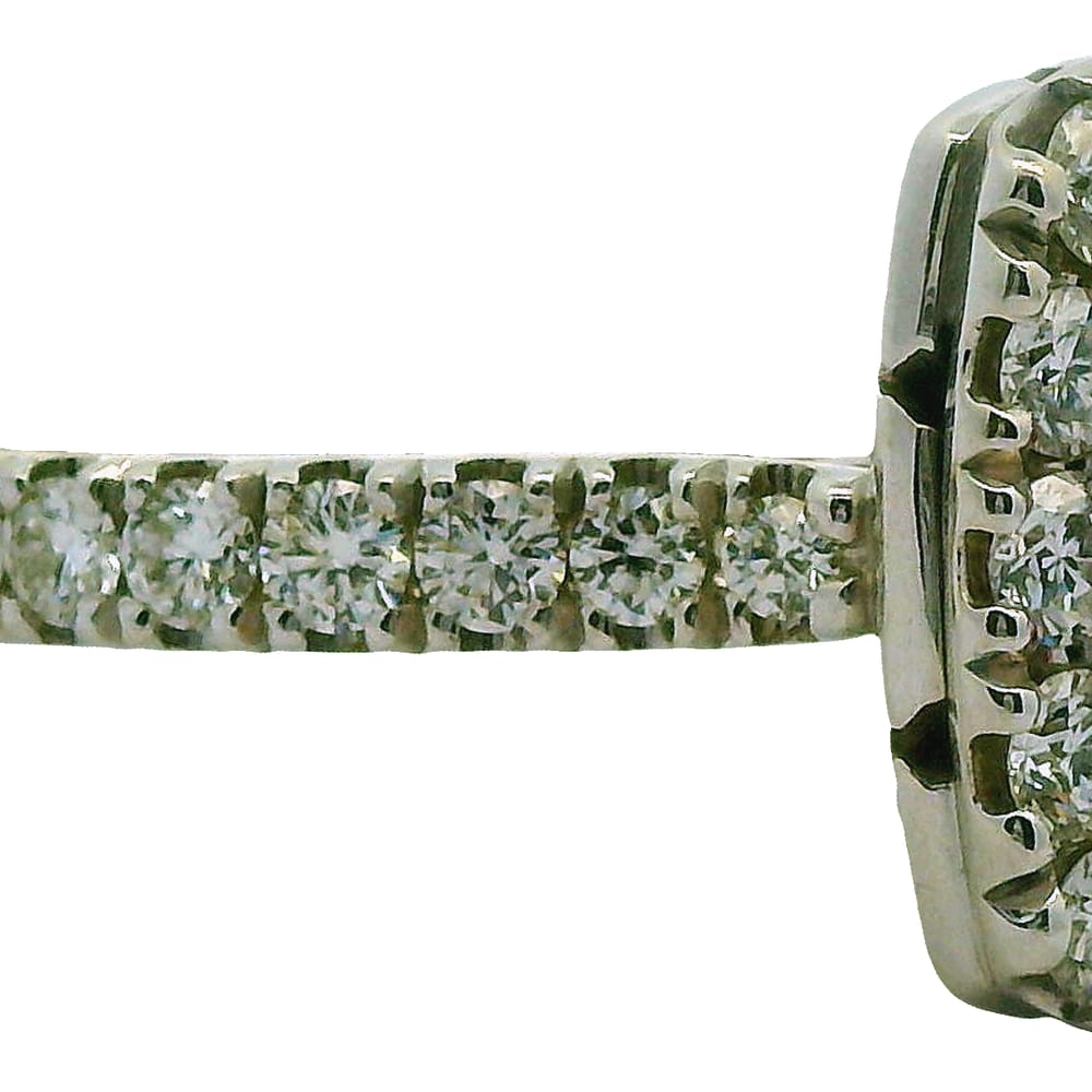 CUSTOM 14K WG 5.79CT PINK SPINEL ACCENTED WITH 1.81TW DIAMOND RING