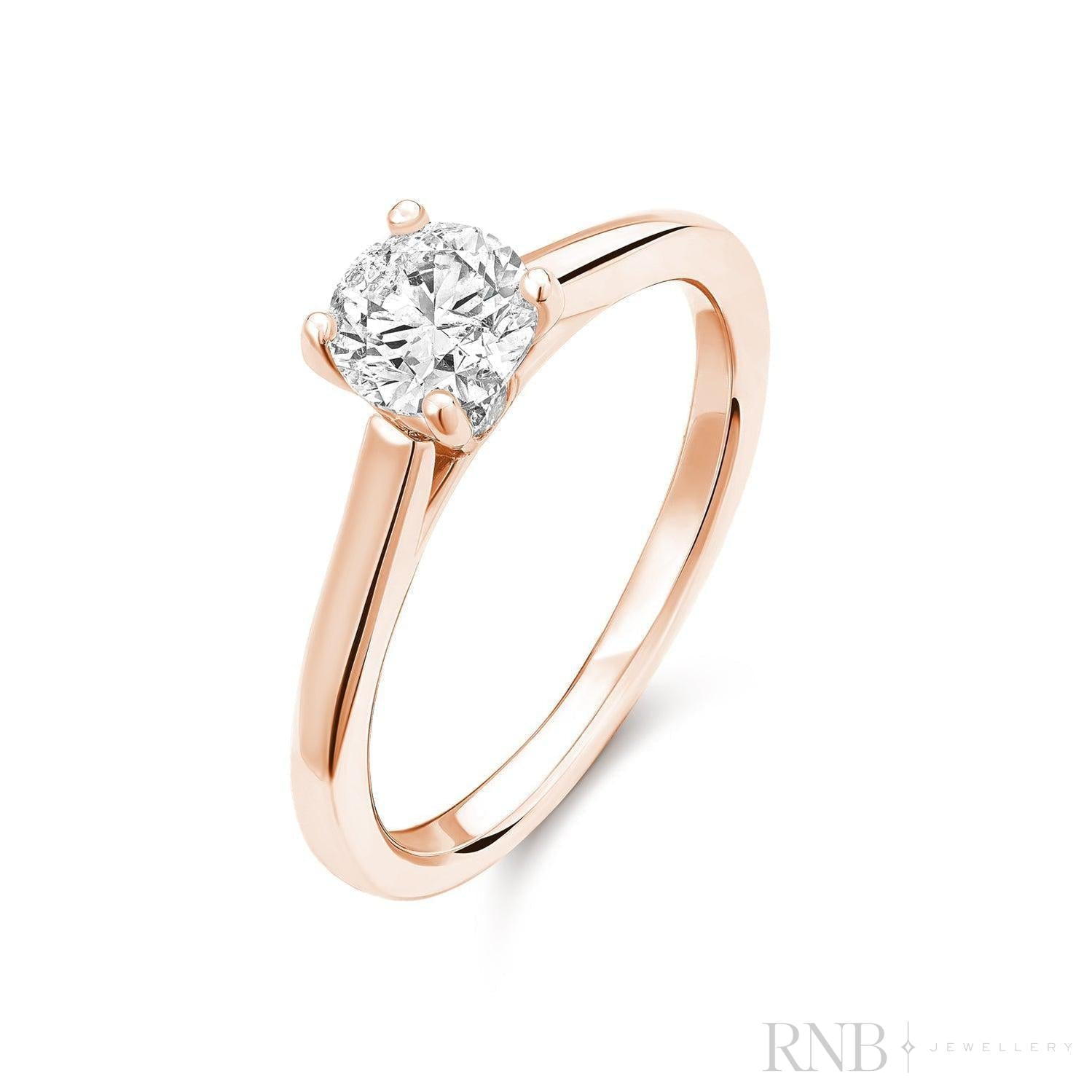 Brilliant Round Diamond Engagement Ring