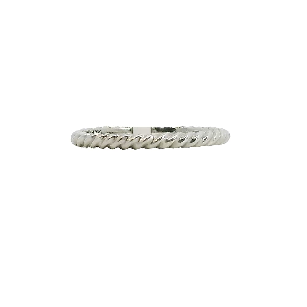 10K WG ROPE STACKABLE RING