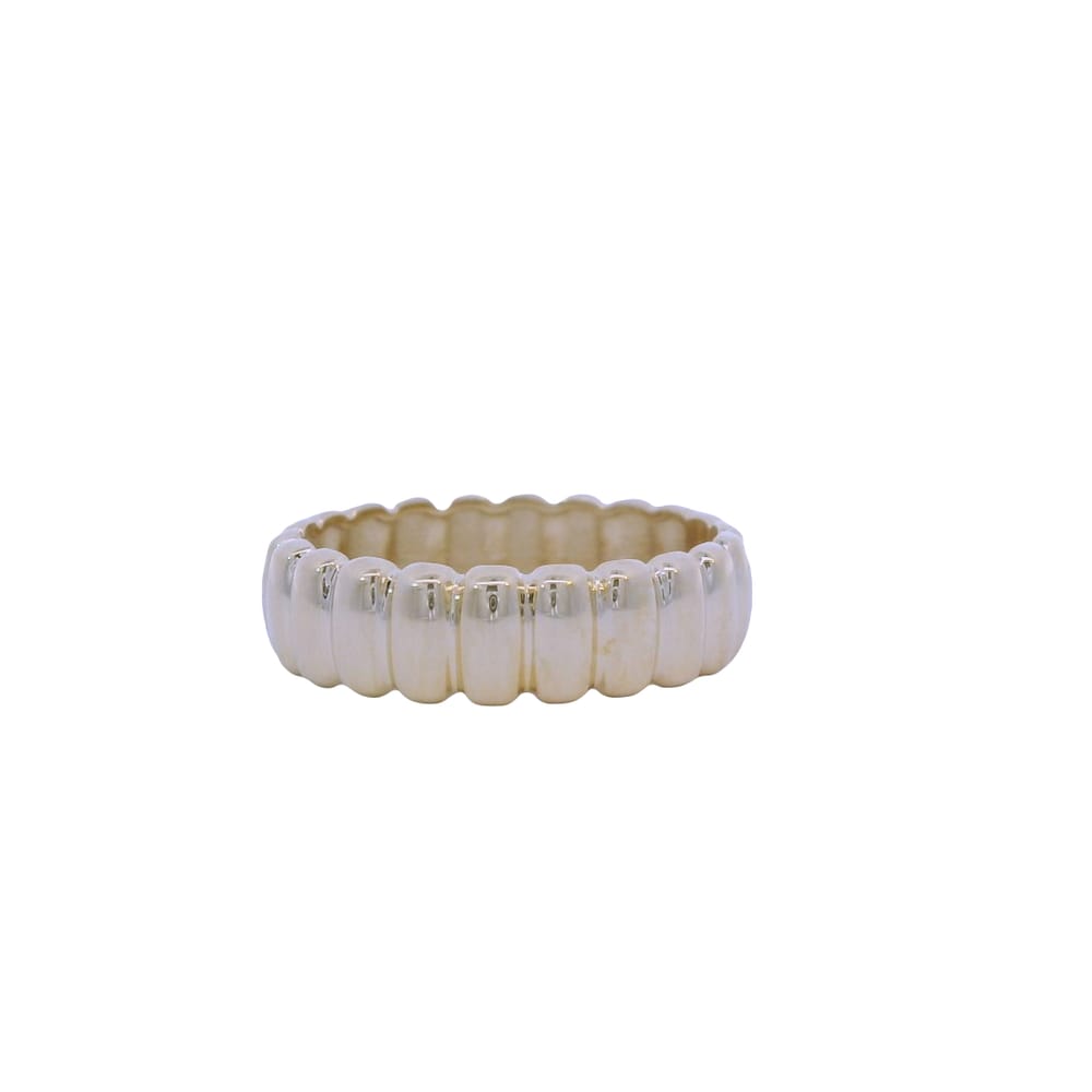 10K YG Band With Detail