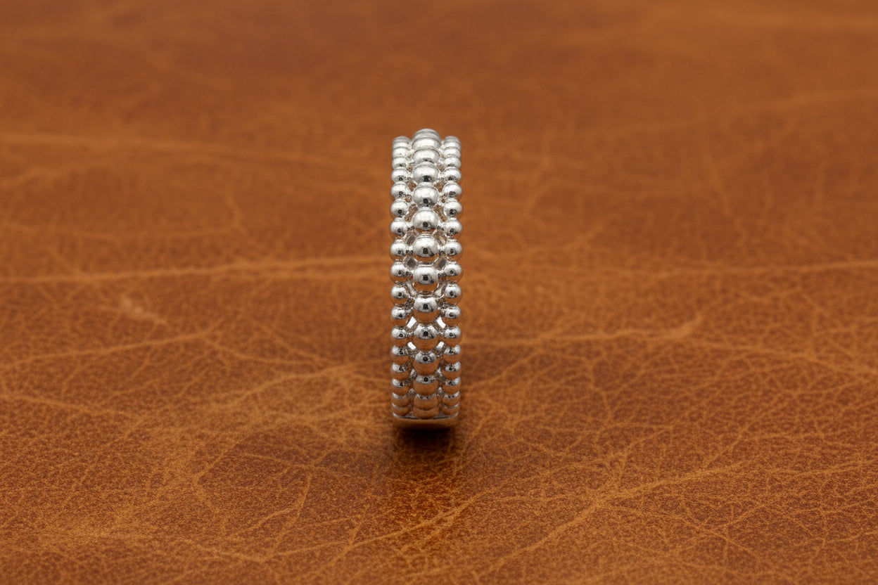 (S2205348) Sterling Silver Bujukan Band Sz 6.5 "Gabriel & Co"