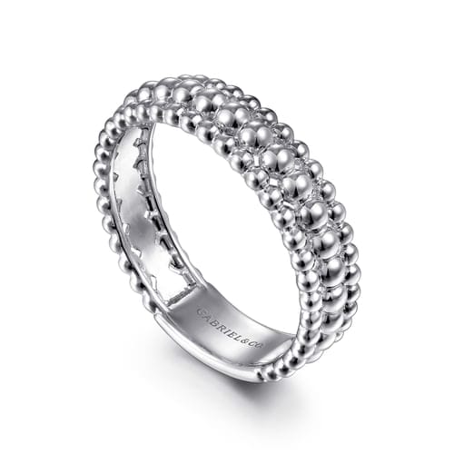 (S2205348) Sterling Silver Bujukan Band Sz 6.5 "Gabriel & Co"