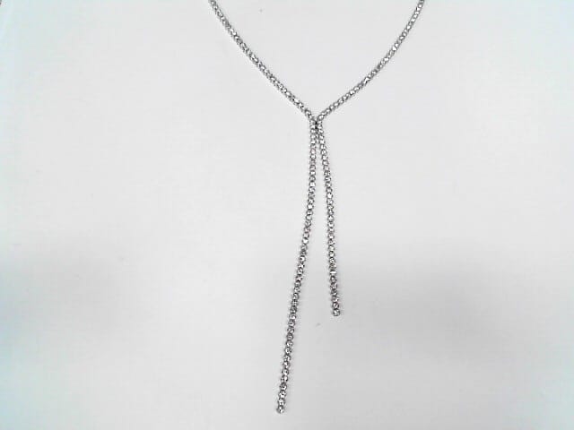 14K WG 6.5 CTW DIA NECKLACE
