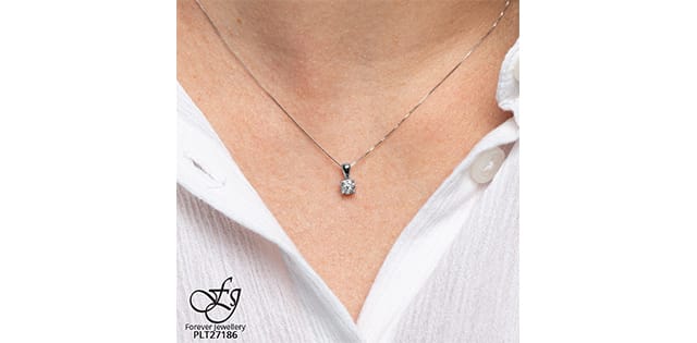 10K .065TW DIAMOND PENDANT