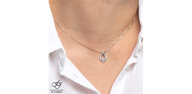 10K .04TW DIAMOND PENDANT