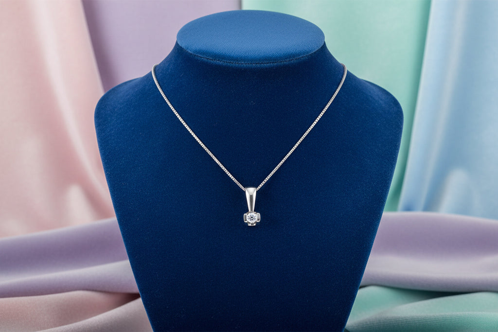 10K .04TW DIAMOND PENDANT