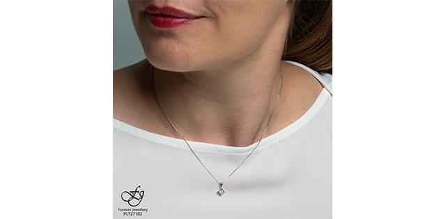 10K WG BEZEL SET PENDANT WITH CUSTOMERS DIAMOND